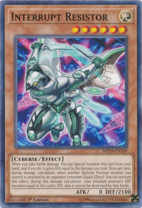 Interrupt Resistor [MP19-EN149] Common Yu-Gi-Oh!