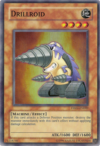 Drillroid [DR04-EN009] Super Rare Yu-Gi-Oh!