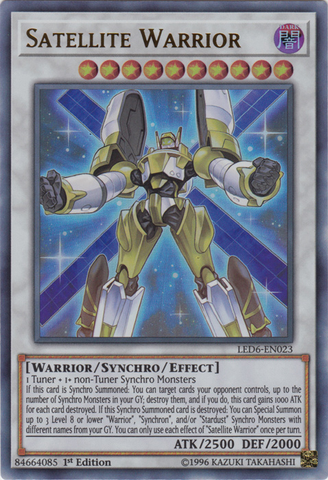 Satellite Warrior [LED6-EN023] Ultra Rare