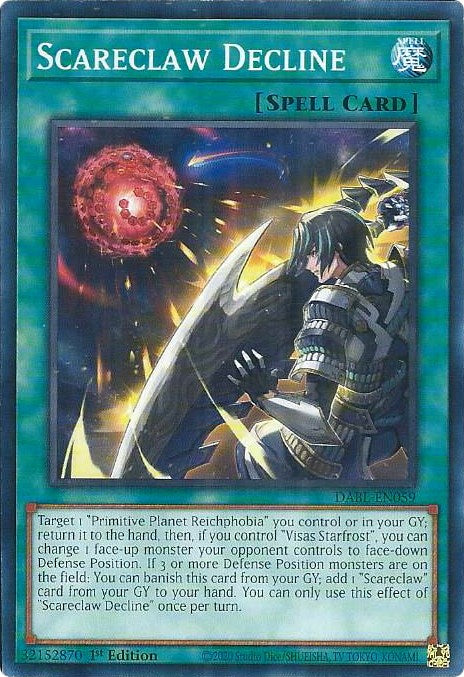 Scareclaw Decline [DABL-EN059] Common Yu-Gi-Oh!