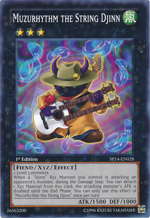 Muzurhythm the String Djinn [SP14-EN028] Starfoil Rare Yu-Gi-Oh!