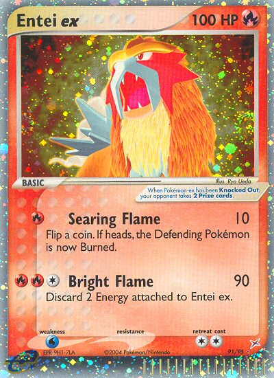 Entei ex (91/95) [EX: Team Magma vs Team Aqua] Pokémon