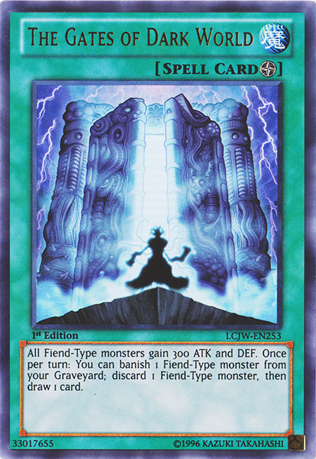The Gates of Dark World [LCJW-EN253] Ultra Rare Yu-Gi-Oh!