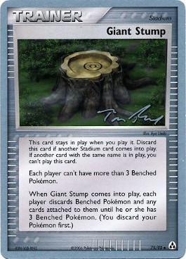Giant Stump (75/92) (Legendary Ascent - Tom Roos) [World Championships 2007] Pokémon