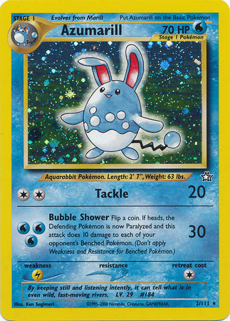 Azumarill (2/111) [Neo Genesis Unlimited] Pokémon