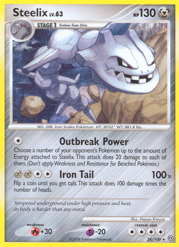 Steelix (28/100) [Diamond & Pearl: Stormfront] Pokémon