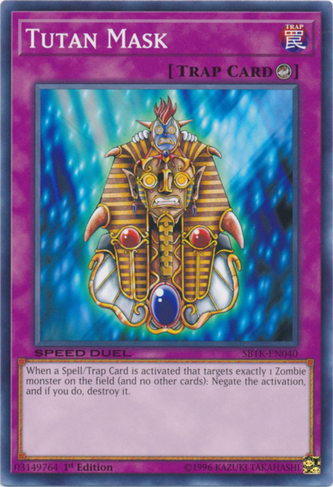 Tutan Mask [SBTK-EN040] Common Yu-Gi-Oh!