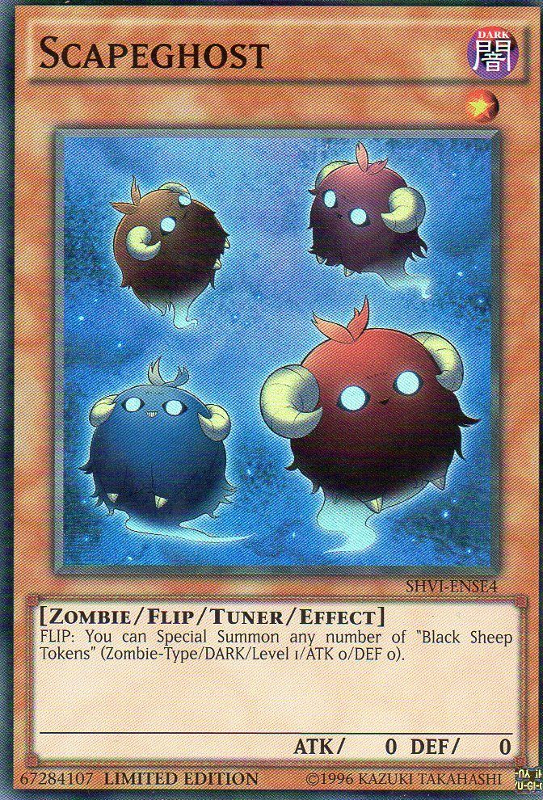 Scapeghost [SHVI-ENSE4] Super Rare Yu-Gi-Oh!