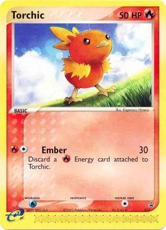 Torchic (017) (Non-Holo) [Nintendo: Black Star Promos] Pokémon
