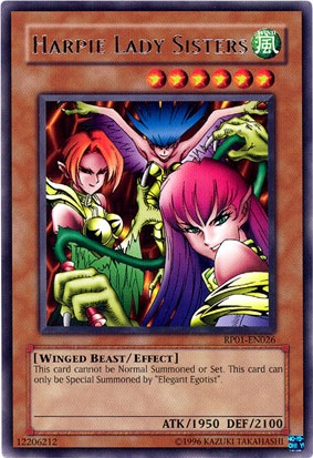 Harpie Lady Sisters [RP01-EN026] Rare Yu-Gi-Oh!
