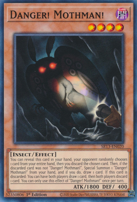 Danger! Mothman! [SR13-EN020] Common Yu-Gi-Oh!