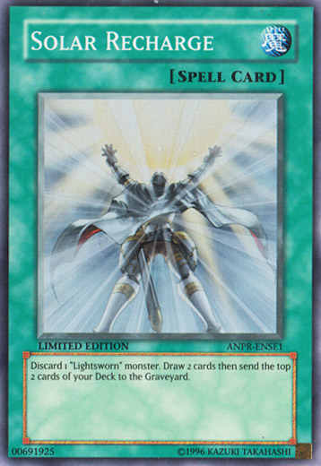 Solar Recharge [ANPR-ENSE1] Super Rare Yu-Gi-Oh!