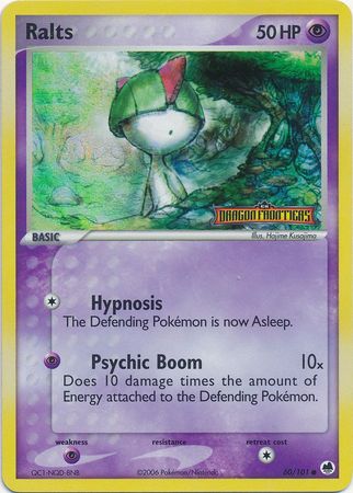 Ralts (60/101) (Stamped) [EX: Dragon Frontiers] Pokémon