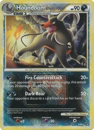 Houndoom (5/90) (League Promo) [HeartGold & SoulSilver: Undaunted] Pokémon