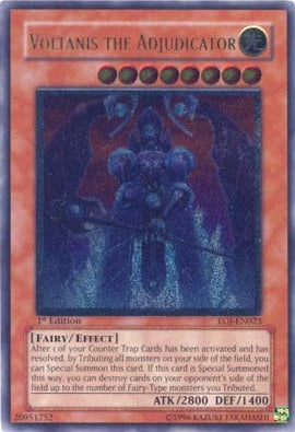 Voltanis the Adjudicator [EOJ-EN023] Ultimate Rare Yu-Gi-Oh!