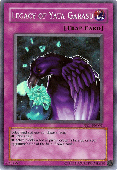 Legacy of Yata-Garasu [PP01-EN009] Super Rare Yu-Gi-Oh!