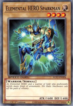 Elemental HERO Sparkman [SGX1-ENA04] Common Yu-Gi-Oh!