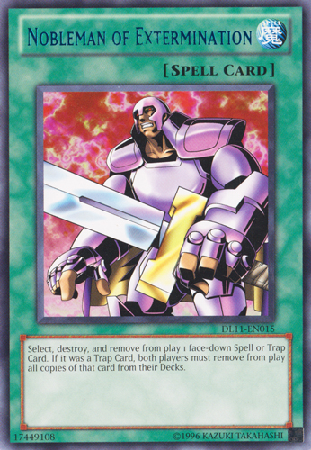 Nobleman of Extermination (Blue) [DL11-EN015] Rare Yu-Gi-Oh!