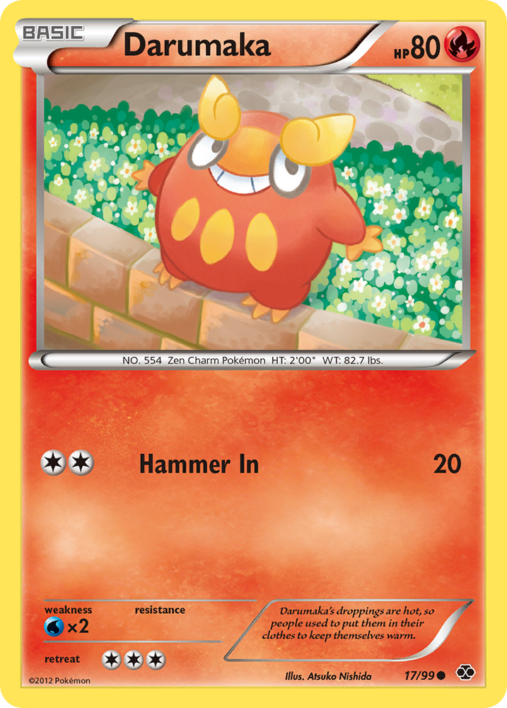 Darumaka (17/99) [Black & White: Next Destinies] Pokémon