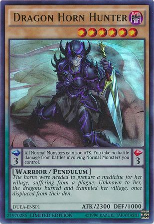 Dragon Horn Hunter [DUEA-ENSP1] Ultra Rare Yu-Gi-Oh!