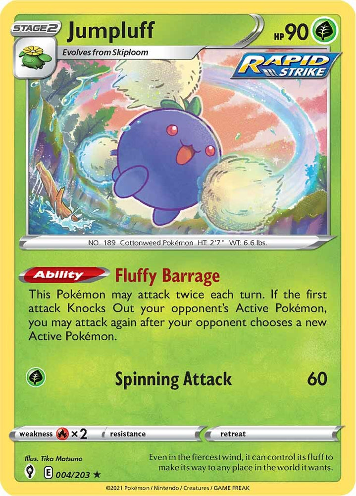 Jumpluff (004/203) [Sword & Shield: Evolving Skies] Pokémon