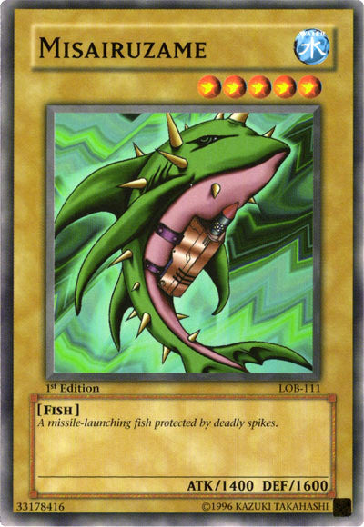 Misairuzame [LOB-111] Common Yu-Gi-Oh!