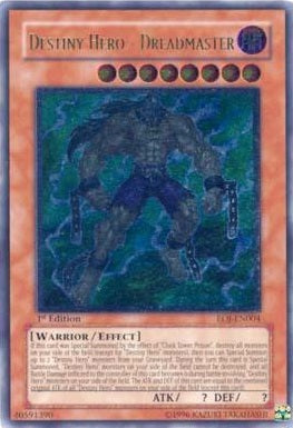 Destiny Hero - Dreadmaster [EOJ-EN004] Ultimate Rare Yu-Gi-Oh!