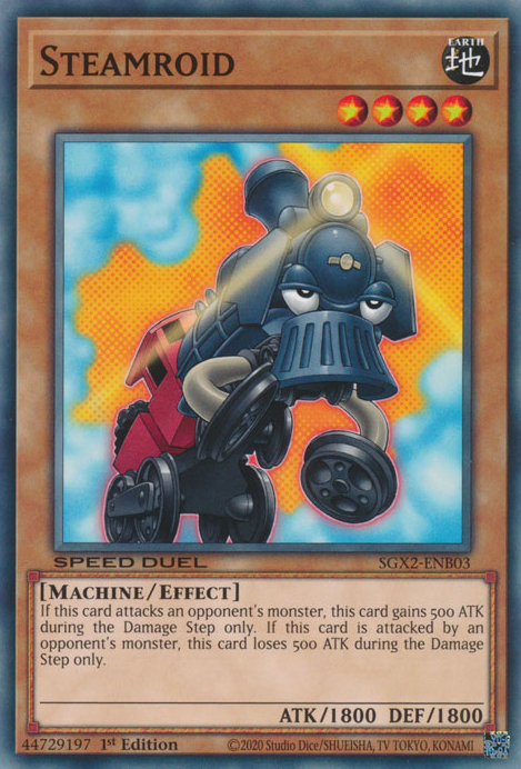 Steamroid [SGX2-ENB03] Common Yu-Gi-Oh!