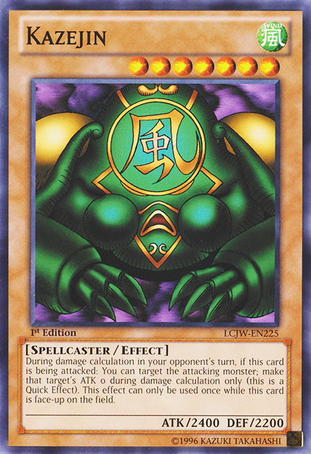 Kazejin [LCJW-EN225] Common Yu-Gi-Oh!