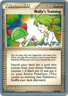 Wally's Training (85/106) (Bright Aura - Curran Hill's) [World Championships 2005] Pokémon