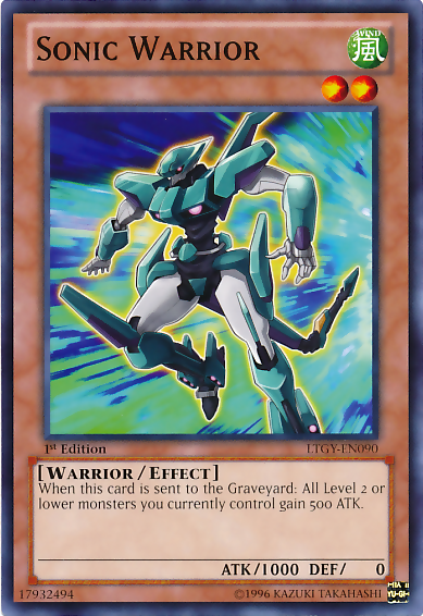 Sonic Warrior [LTGY-EN090] Common Yu-Gi-Oh!