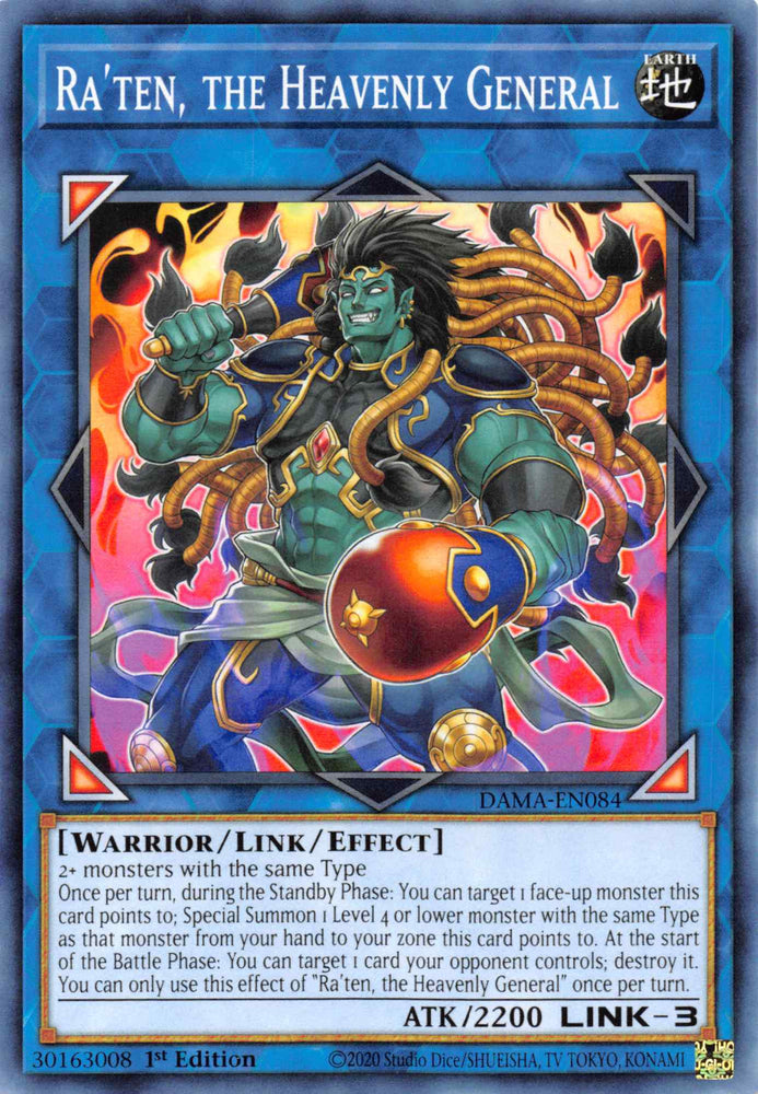 Ra'ten, the Heavenly General [DAMA-EN084] Common Yu-Gi-Oh!