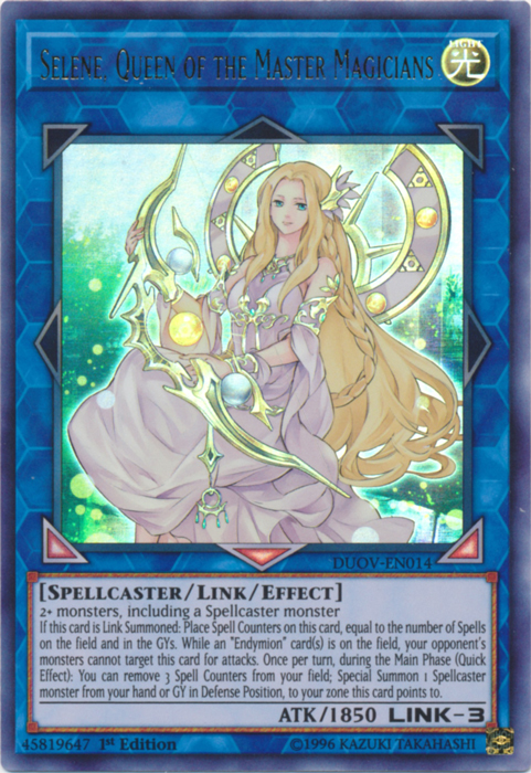 Selene, Queen of the Master Magicians [DUOV-EN014] Ultra Rare Yu-Gi-Oh!