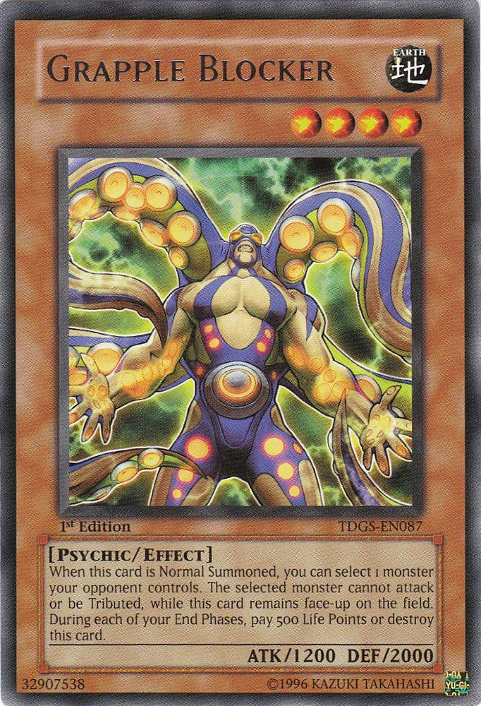 Grapple Blocker [TDGS-EN087] Rare Yu-Gi-Oh!