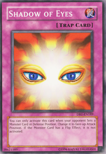 Shadow of Eyes [DB1-EN189] Common Yu-Gi-Oh!