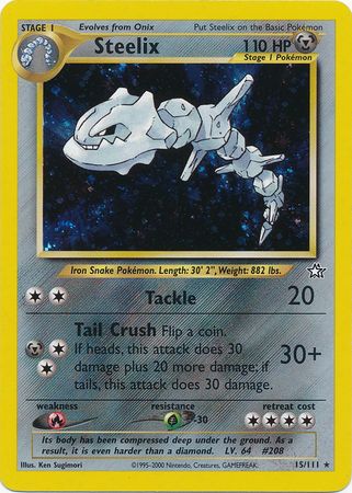 Steelix (15/111) [Neo Genesis Unlimited] Pokémon