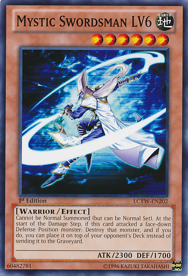 Mystic Swordsman LV6 [LCYW-EN202] Common Yu-Gi-Oh!