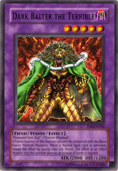 Dark Balter the Terrible [TP6-EN010] Common Yu-Gi-Oh!