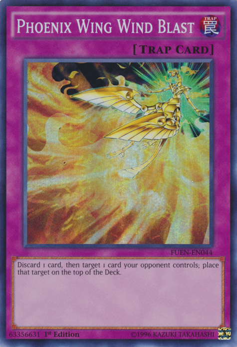 Phoenix Wing Wind Blast [FUEN-EN044] Super Rare Yu-Gi-Oh!