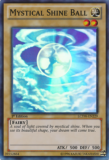 Mystical Shine Ball [LCYW-EN229] Super Rare Yu-Gi-Oh!