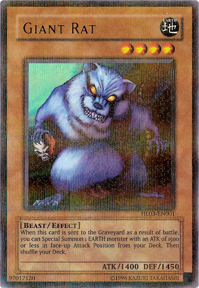 Giant Rat [HL03-EN001] Parallel Rare Yu-Gi-Oh!