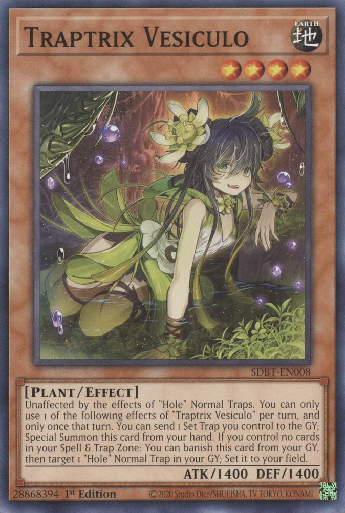 Traptrix Vesiculo [SDBT-EN008] Common Yu-Gi-Oh!