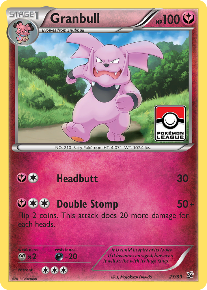 Granbull (23/39) [XY: Kalos Starter Set] Pokémon
