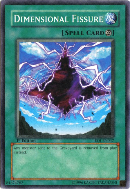 Dimensional Fissure [EOJ-EN047] Common Yu-Gi-Oh!