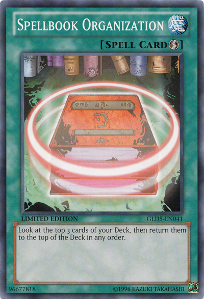 Spellbook Organization [GLD5-EN041] Common Yu-Gi-Oh!