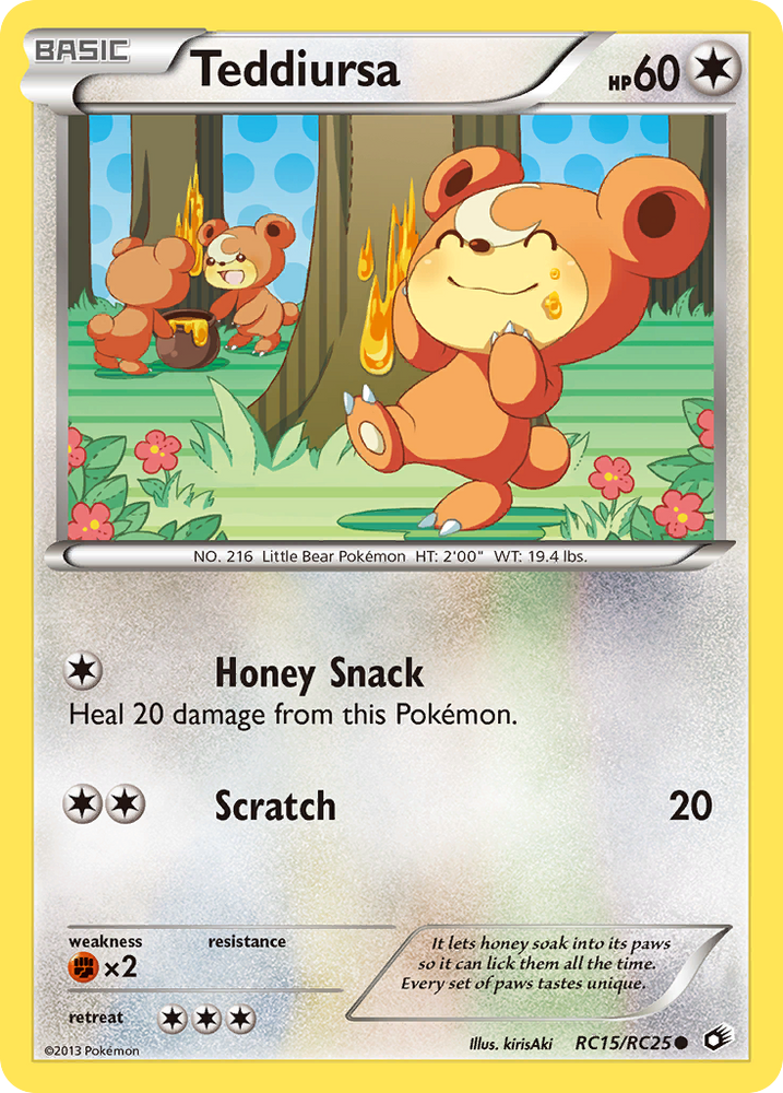 Teddiursa (RC15/RC25) [Black & White: Legendary Treasures] Pokémon