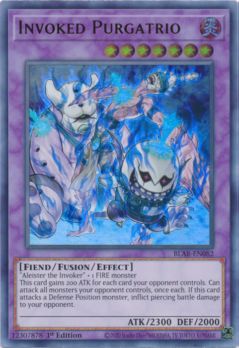 Invoked Purgatrio [BLAR-EN082] Ultra Rare Yu-Gi-Oh!