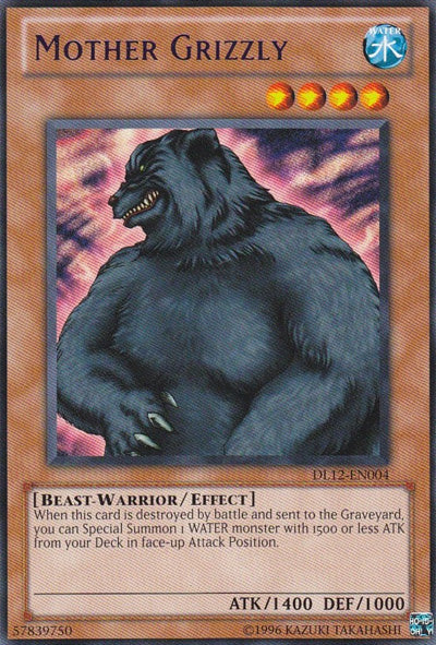Mother Grizzly (Blue) [DL12-EN004] Rare Yu-Gi-Oh!