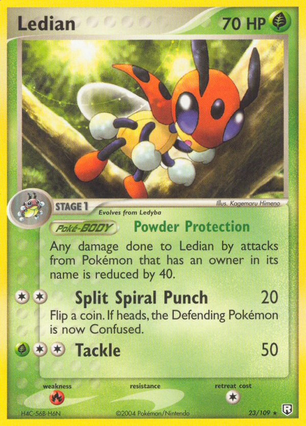 Ledian (23/109) [EX: Team Rocket Returns] Pokémon