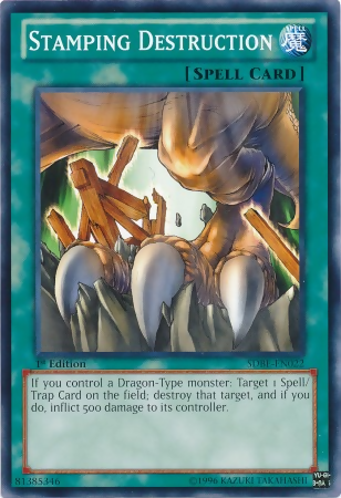 Stamping Destruction [SDBE-EN022] Common Yu-Gi-Oh!